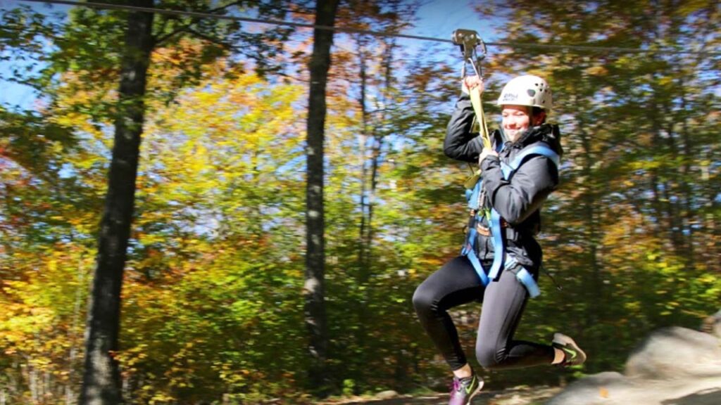 Alpine Adventures in New Hampshire is one of the Highest Ziplines in the US