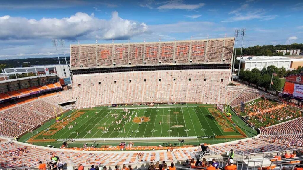 Frank Howard Field at Clemson Memorial Stadium