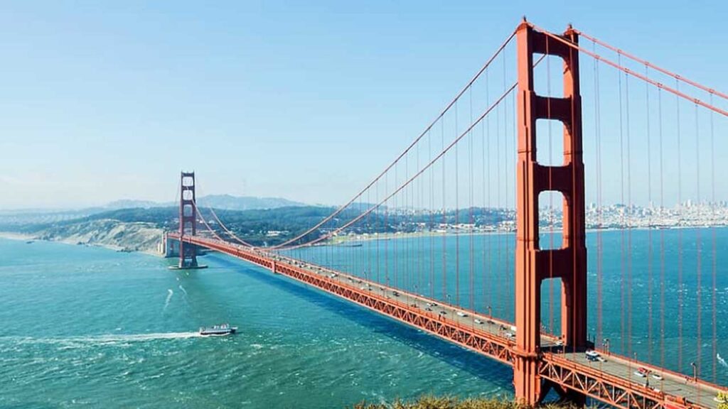 Golden Gate is the longest suspension bridges in the US