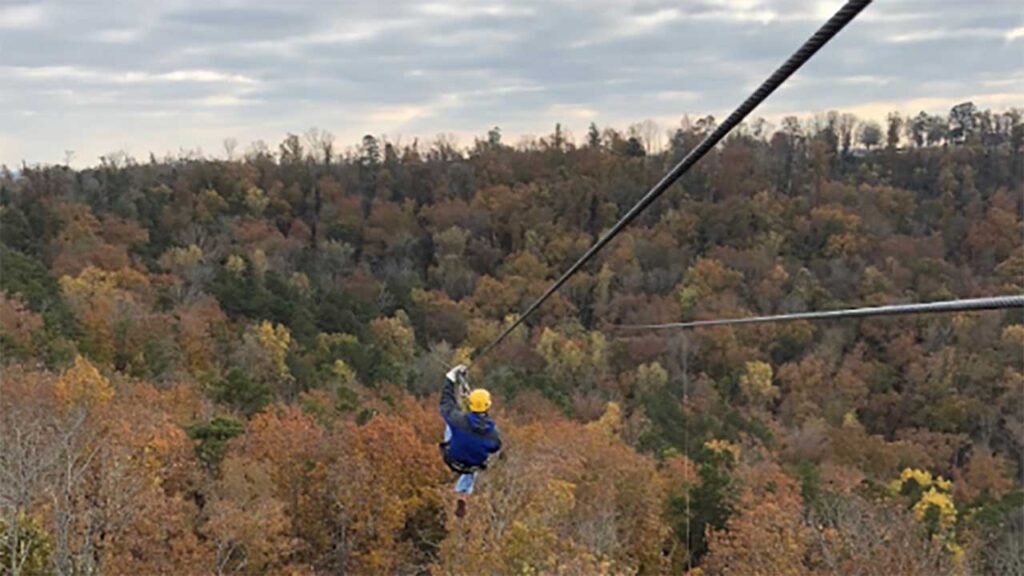 Screaming Eagle At Lake Guntersville is one of the Best Ziplines in Alabama