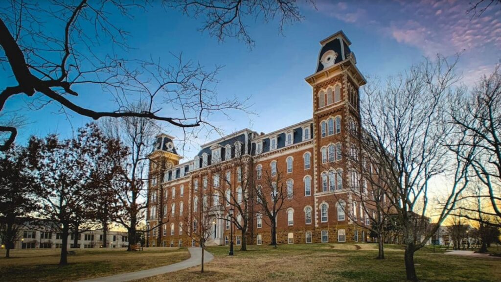 Old Main is one of the best historical sites in Arkansas