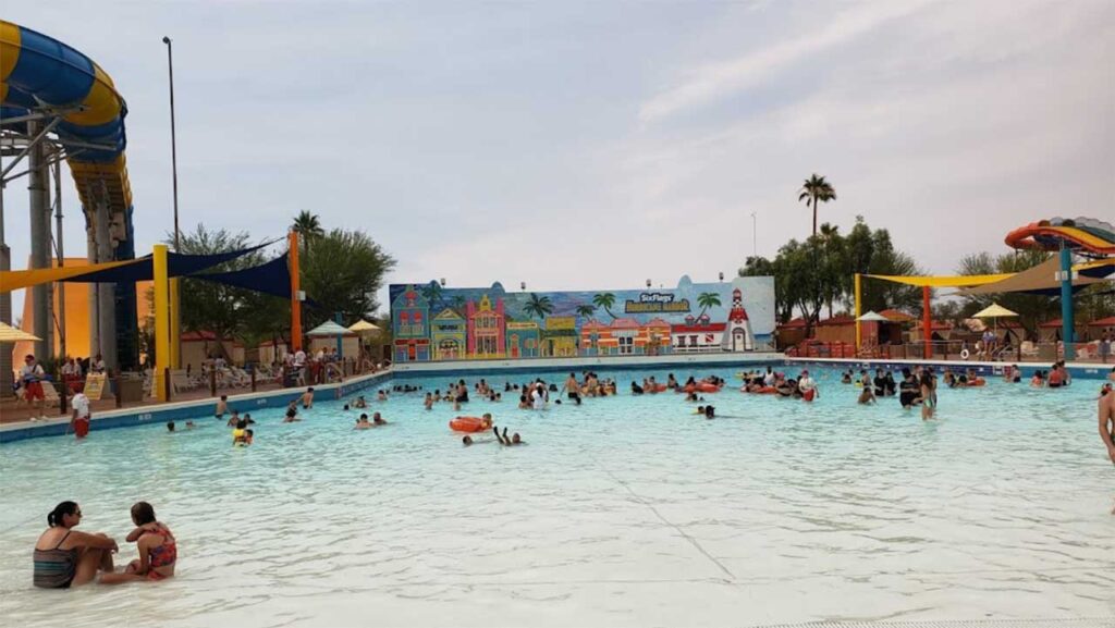 Hurricane Harbor is one of the top water parks in Arizona