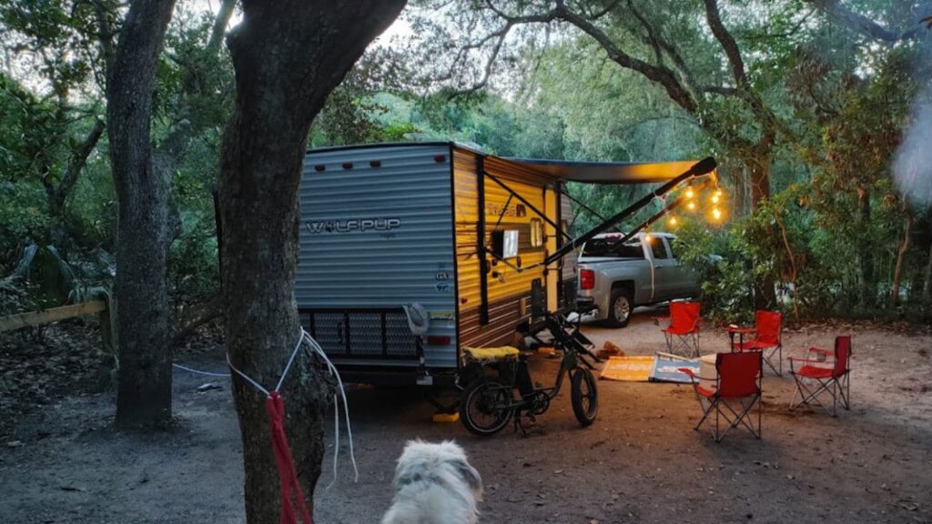 Anastasia State Park is one of the best campgrounds in Florida