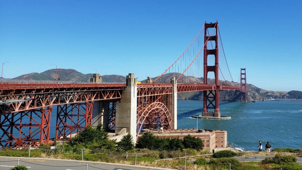 Golden Gate Bridge, San Francisco is one of the Most Beautiful Bridges in the US.