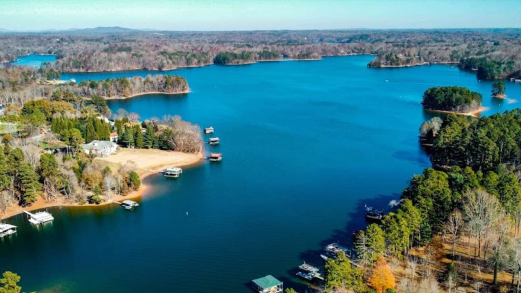Lake Lanier is one of the Haunted Places in Georgia
