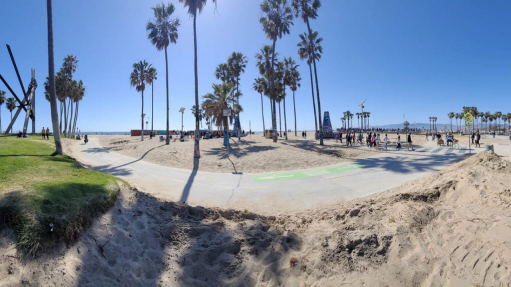 Venice Beach Skatepark is one of the most Remarkable Skateparks in California