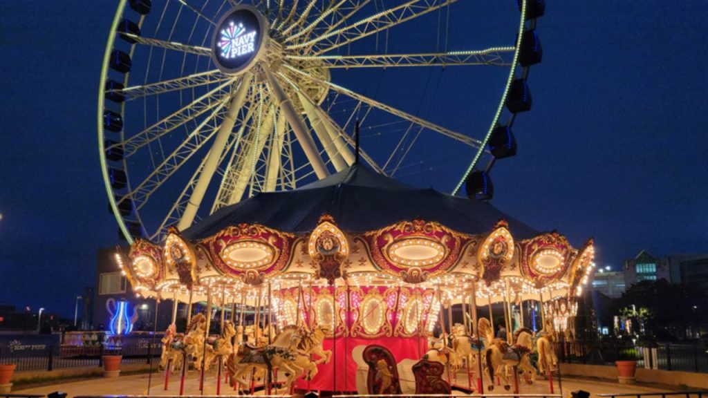 Navy Pier is one of the Best Amusement Parks in Illinois