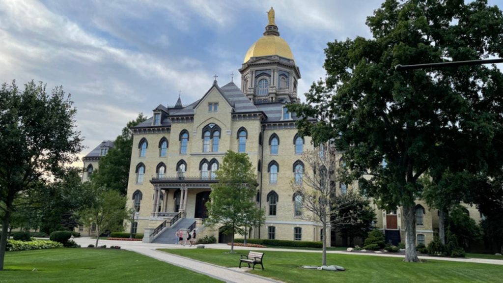 University of Notre Dame is one of the Best Universities in Indiana