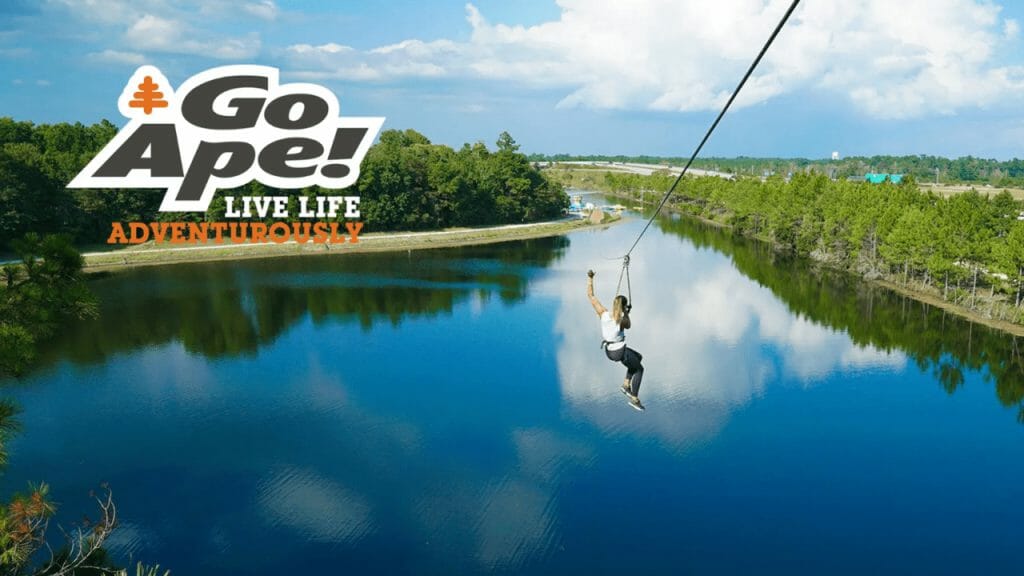 Go Ape Zipline & Adventure Park is one of the best ziplines in Indiana