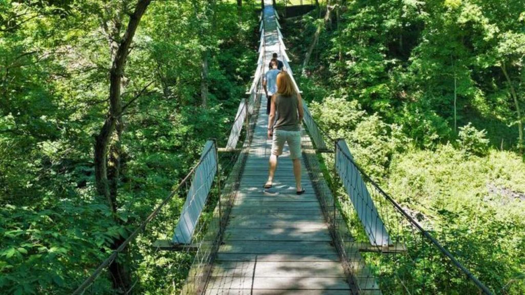 Columbus Junction Swinging Bridge