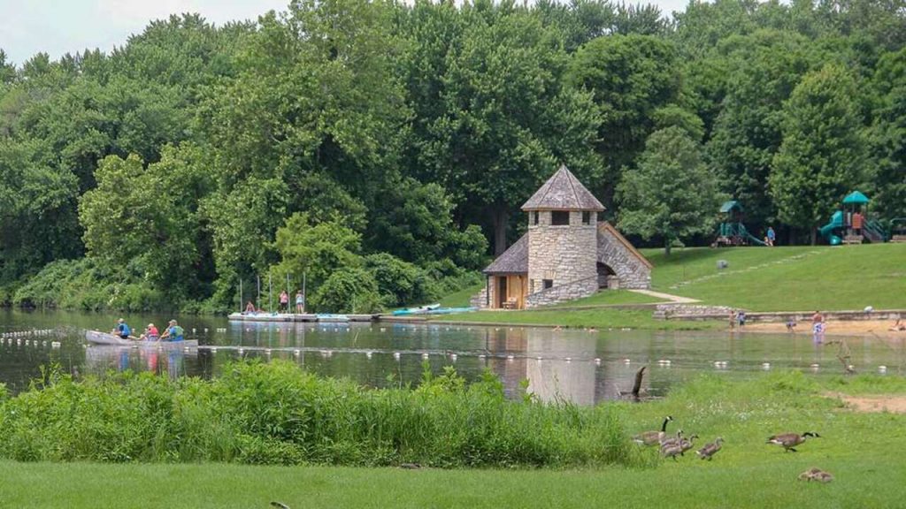 Backbone State Park is one of the best hiking trails in Iowa